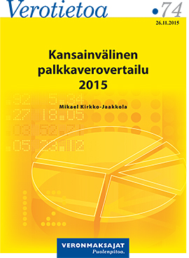 Kansainvälinen palkkaverovertailu 2015