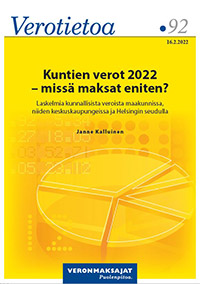 kuntaveroselvitys 2022