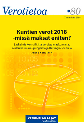 Kuntien verot 2018 -selvitys