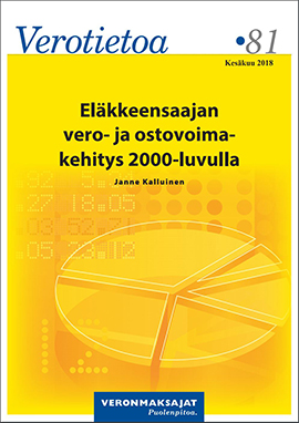 Eläkeveroselvitys 2000 - 2018